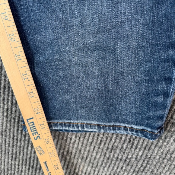 KUT From The Kloth Womens 18W Elizabeth Crop Jeans Blue Wash Straight Leg Denim - Picture 8 of 10